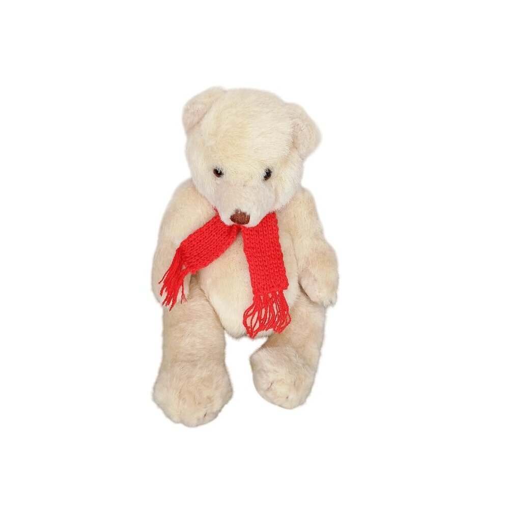 Golden Blair Teddy Bear Red‎ Ribbon Stuffed Plush Toy